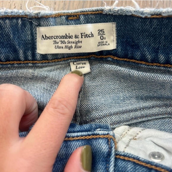 ABERCROMBIE & FITCH: The ‘90s Straight Ultra High Rise - Picture 4 of 6